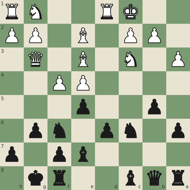 Exercise 6: Black to play, move 15