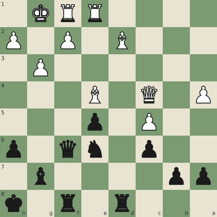 Exercise 7: Black to play, move 26